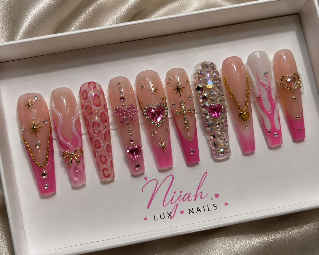 Custom Press-On Nails | NijahLuxNails