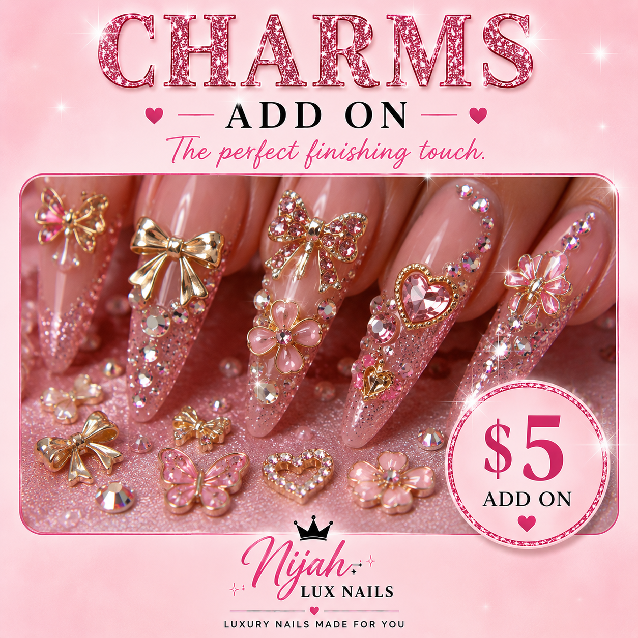 Charms NijahLuxNails Add-Ons 💎