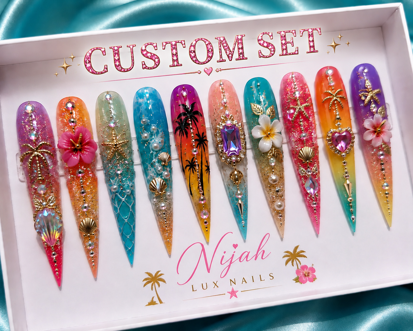 Custom Press-On Nails | NijahLuxNails